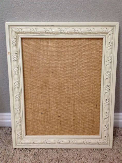 burlap frame